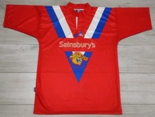 Wakefield Trinity Wildcats Rugby League Away Shirt 2003 - Medium Jersey Red Top