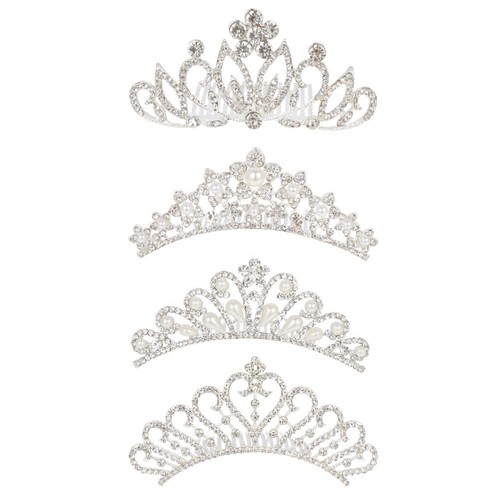 4pcs rhinestone pearl - 4pcs,