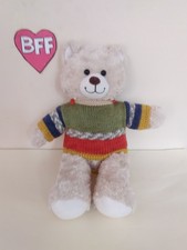 Hand Knitted Teddy Bear Jumper