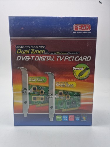 Peak dual tuner - dvb-t, pci
