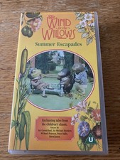 The Wind in The Willows 1987 Summer Escapades Adaptation VHS Video Tape VGC