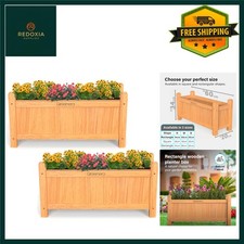 Set of 2 Wooden Garden