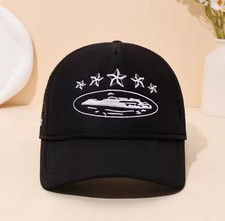 Corteiz Unisex Cap Black Brand new