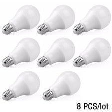 8 Pcs E27 ES Lamp Bulb SMD