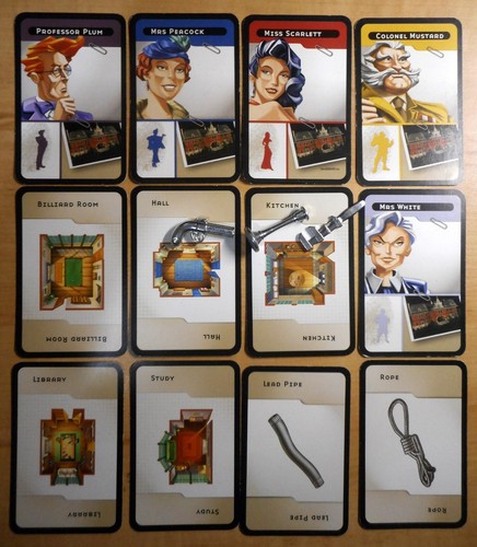 Classic cluedo game - classic,
