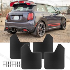 4Pcs Rally Mud Flaps Splash Guard Wide Mudguard for Mini Cooper S R55 R56 R60 GP