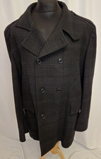 Autograph Check Wool Reefer