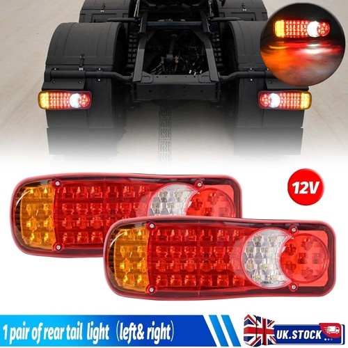 Rear tail lights - rear, 12v