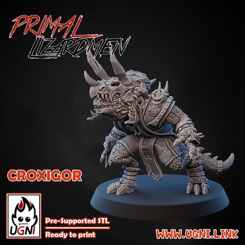 Lizardmen big guy star - big, /