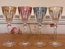 Vintage Set Of 4 Coloured