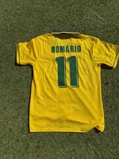 Romario Signed Brazil Home