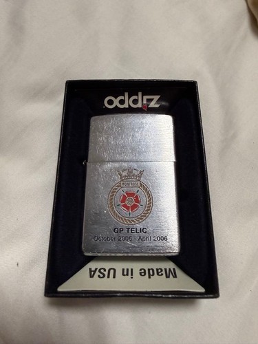 Zippo montrose hms - hms, operation