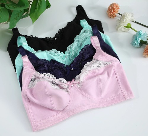 Lace plus size bra - size,