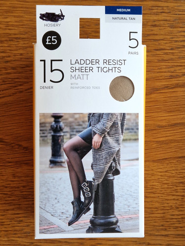 Pairs denier sheer - 5, m&s