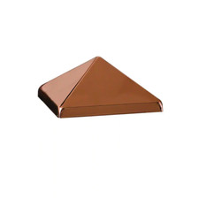 Copper Fence Post Caps 4 In. X