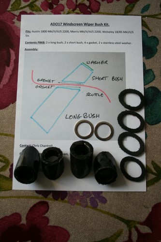 Windscreen wiper bush - wiper,