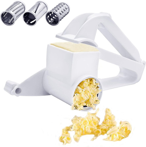 Rotary cheese grater ss - cheese,