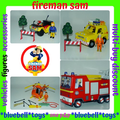 Fireman sam toys vehicles - fireman,