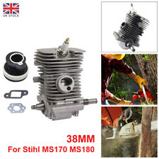 For Stihl MS170 MS180 018 Chainsaw Engine Motor 38mm Cylinder Piston Crankshaft