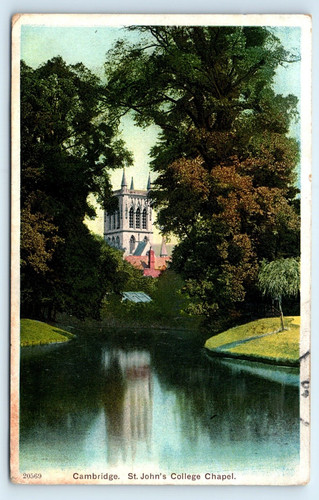 Postcard cambridge johns - postcard,