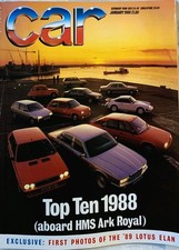 CAR MAGAZINE JAN-1988 - MG