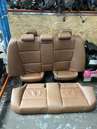 Bmw series e90 brown leather - 3,