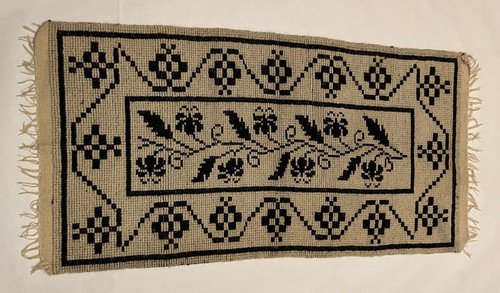 Vtg 1970s hand - 1970s, rug