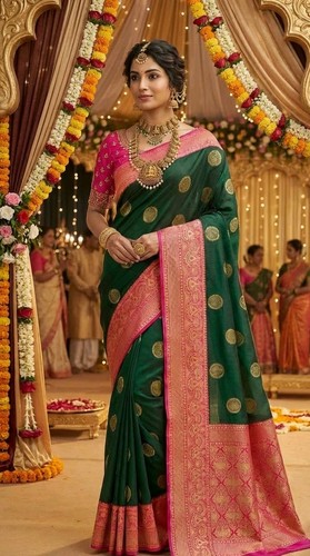Silk saree indian new designer - silk,
