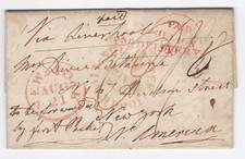 1839 LIVERPOOL SHIP LETTER