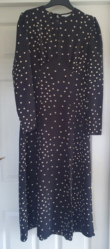 Topshop polka dot dress - polka,