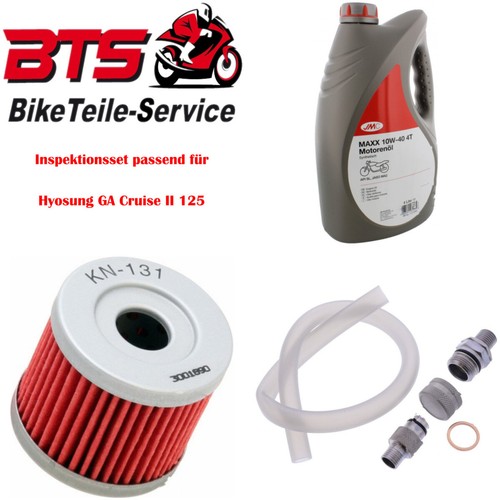 Set oil filter - 4l, plug