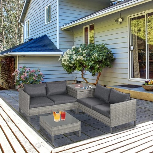 Piece rattan wicker sofa - piece,