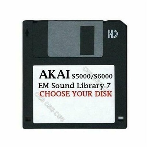 Akai s5000 s6000 floppy - akai,