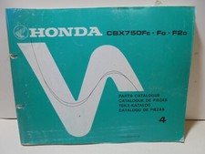 GENUINE HONDA CBX750 FE FG F2G PARTS MANUAL CATALOGUE (ATT)