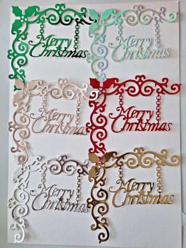 Craft die cuts gorgeous - cuts, 6
