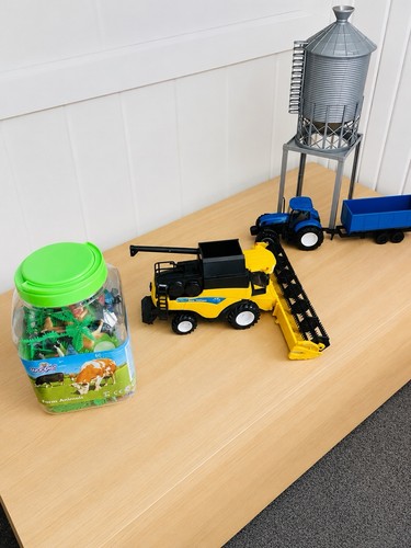 New holland plastic combine - plastic,