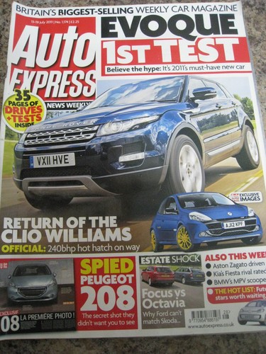 Auto express jul 2011 - 2011, evoque