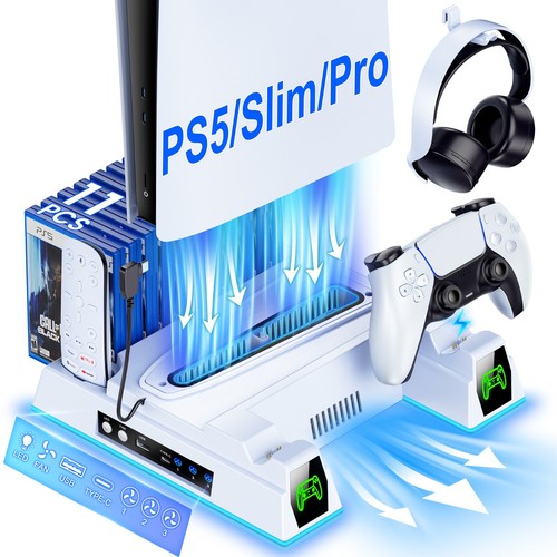 Ps5 stand cooling fan for - fan,