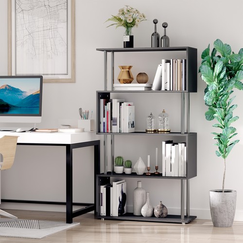 Shape bookcase 5 tiers - shape,