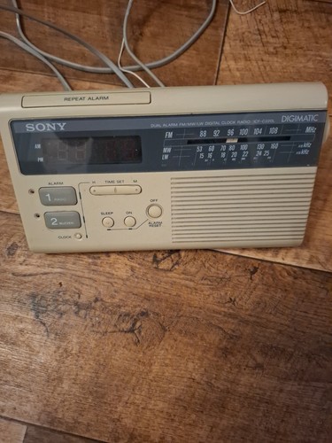 Sony digimatic icf c220l - digimatic, dual