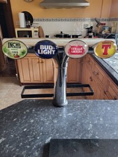 chromT-Bar Beer Pump 4-Tap Font Dispenser for Pub and Bar