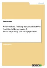 Mett - Methoden zur Messung