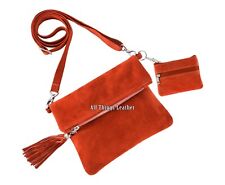 Women's Suede Real Leather Bag