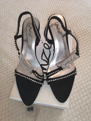 Unze black satin - black,