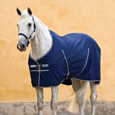 Horseware Rambo Stable Summer Sheet 0g - Navy/Navy White