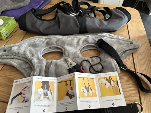 Dog grooming hammocks - grooming,