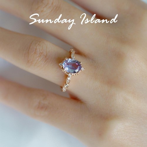 Vintage oval alexandrite - vintage,