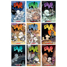 Bone Books 1-9 Collection Set Graphic Novels Jeff Smith  - NEW (Free P+P)