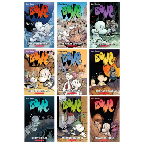 Bone books collection set - bone,