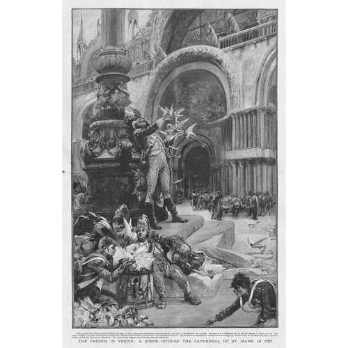 French venice soldiers at - in,
